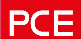 PCE brand logo - precision measurement and testing instruments available at Starlinks